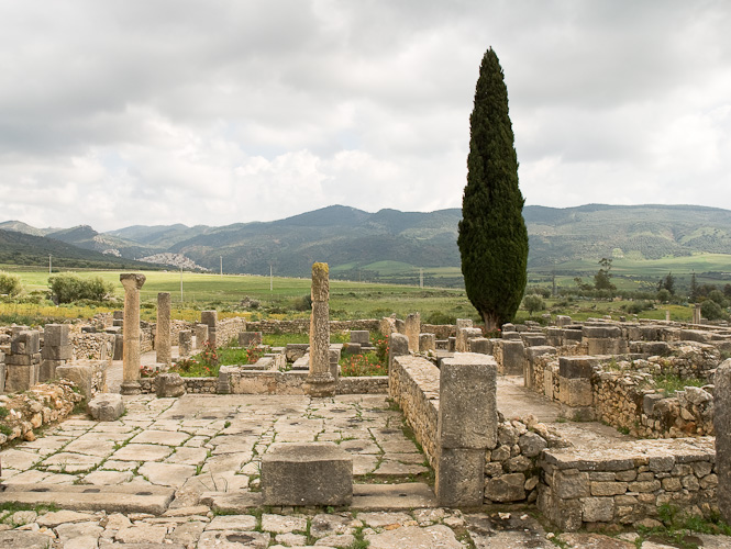 Volubilis west of Fez