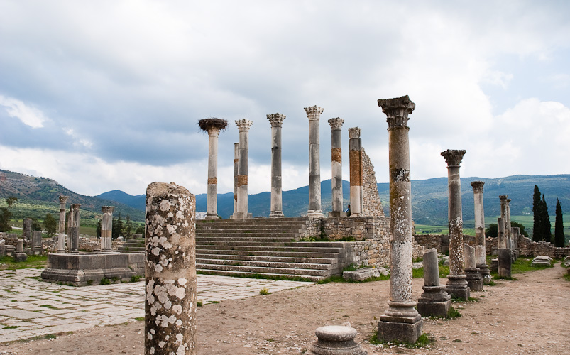 Volubilis west of Fez