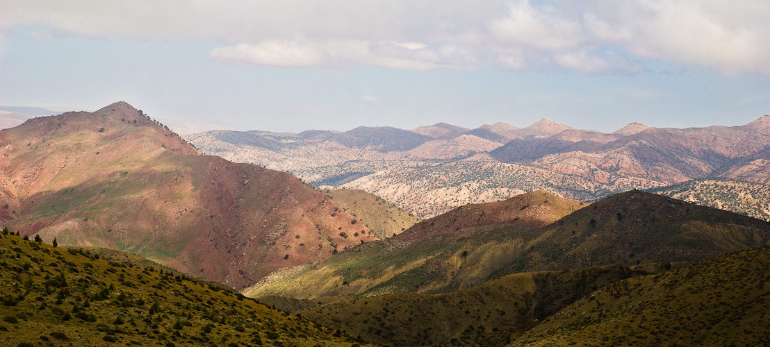 Between Ouarzazate and Tizi n'Tichka