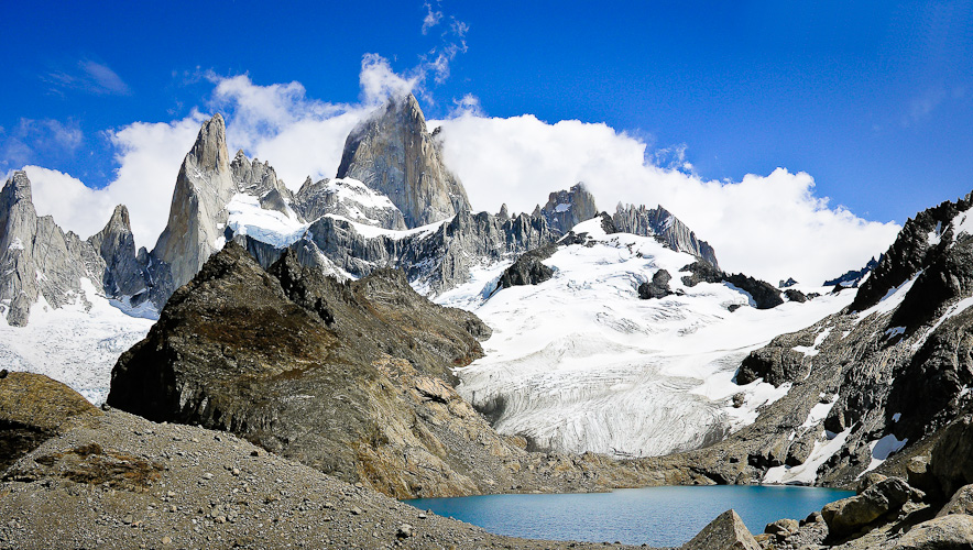 Monte Fitz Roy from Lago Sucia, Argentina