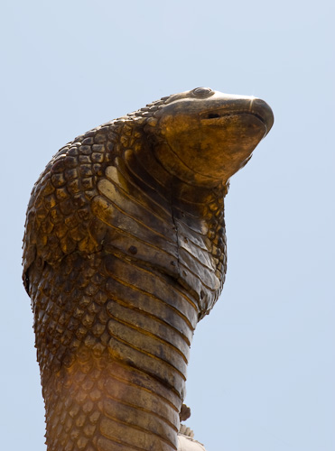 Bronze cobra, Kathmandu